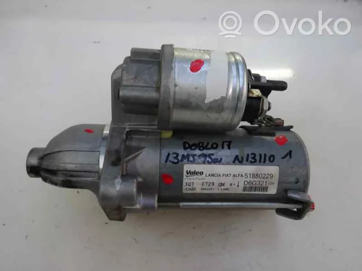 Fiat Doblo Starter motor 51880229