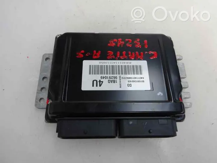 Chevrolet Matiz Sterownik / Moduł ECU 96291049