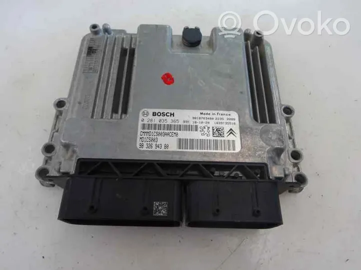 Citroen C-Elysée Calculateur moteur ECU 