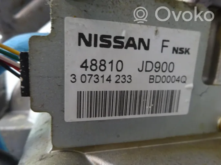 Nissan Qashqai Ohjauspyörän akseli 