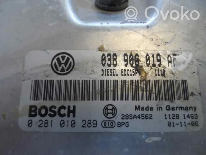 Skoda Fabia Mk1 (6Y) Sterownik / Moduł ECU 