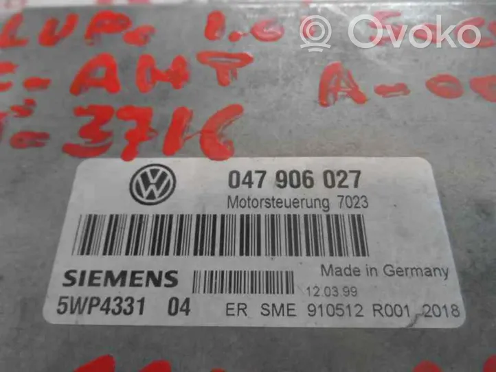 Volkswagen Lupo Sterownik / Moduł ECU 