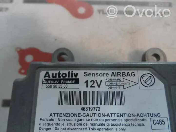 Fiat Grande Punto Sterownik / Moduł Airbag 5500350