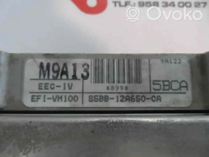 Ford Sierra Calculateur moteur ECU 85BB-12A650-CA