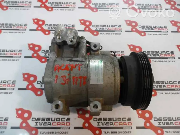 Hyundai Accent Compressore aria condizionata (A/C) (pompa) 