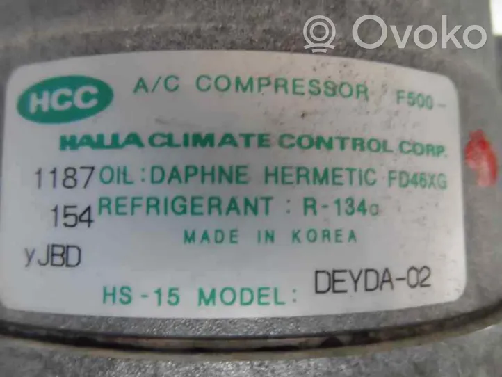 Hyundai Matrix Air conditioning (A/C) compressor (pump) DEYDA-02