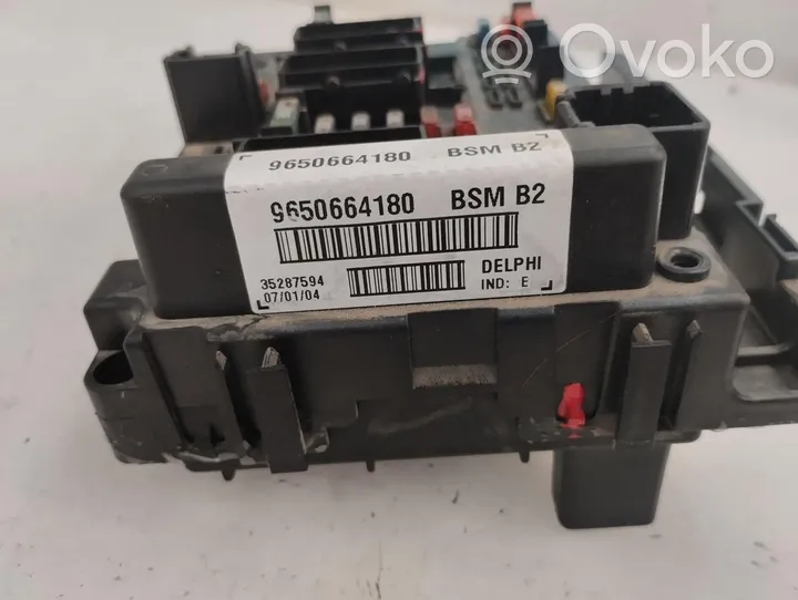 Peugeot 307 Module de fusibles 9650664180