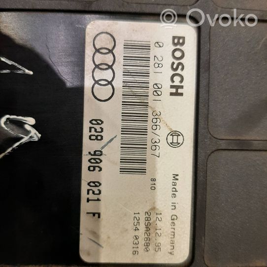 Audi A4 S4 B5 8D Sterownik / Moduł ECU 028906021F