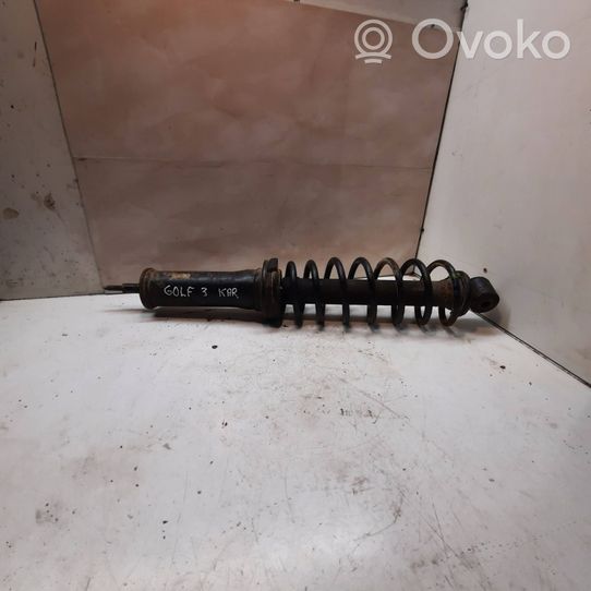 Volkswagen Golf III Rear shock absorber with coil spring 