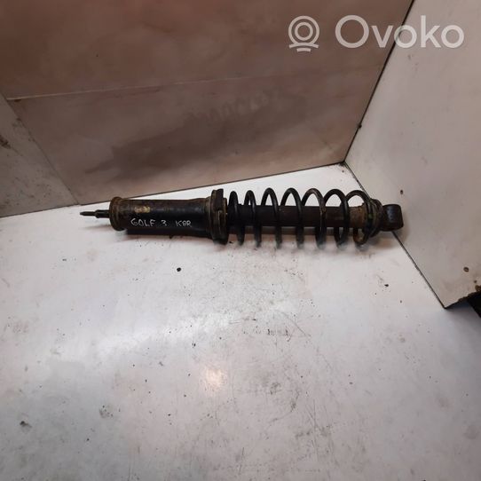 Volkswagen Golf III Rear shock absorber with coil spring 