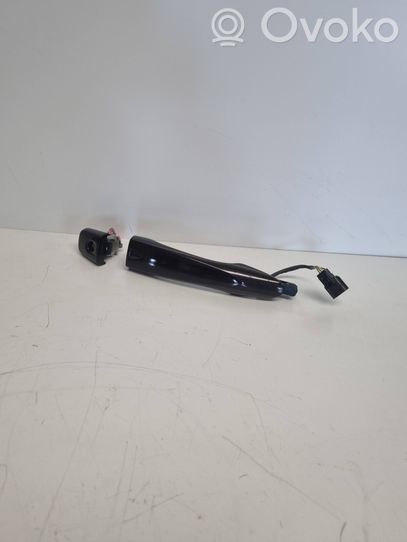 Poignée De Porte Extérieure Noire Pour Nissan - Ensemble Avant Gauche Et Droite - Pièce De Rechange Aftermarket