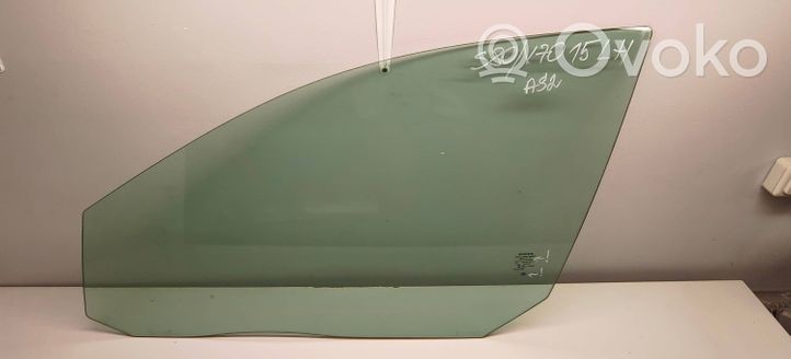 Volvo S80 Front door window glass four-door 43R001026