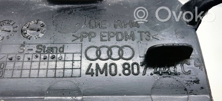 Audi Q7 4M Tappo/coprigancio di traino paraurti posteriore 4M0807441