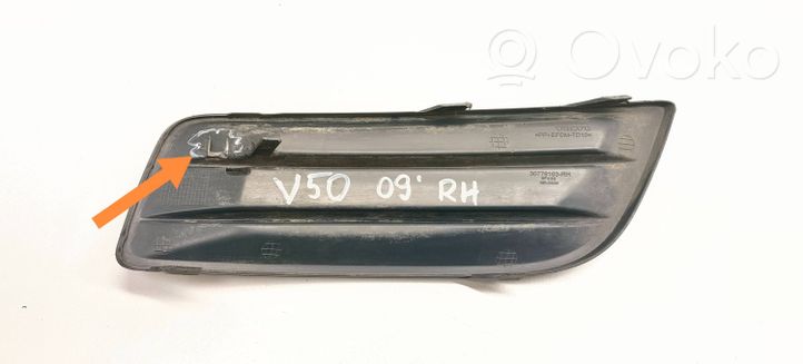 Volvo V50 Front bumper lower grill 30779103