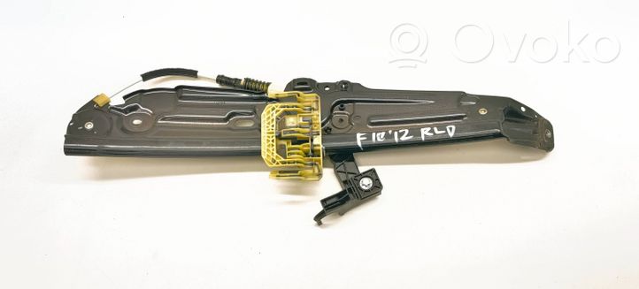 BMW 5 F10 F11 Mechanizm podnoszenia szyby tylnej bez silnika 7182121