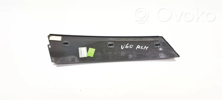 Volvo V60 Rear door glass trim molding 31253306