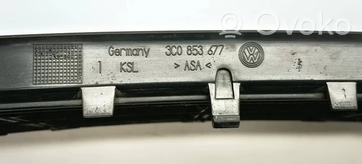 Volkswagen PASSAT B6 Grotelės apatinės (trijų dalių) 3C0853677