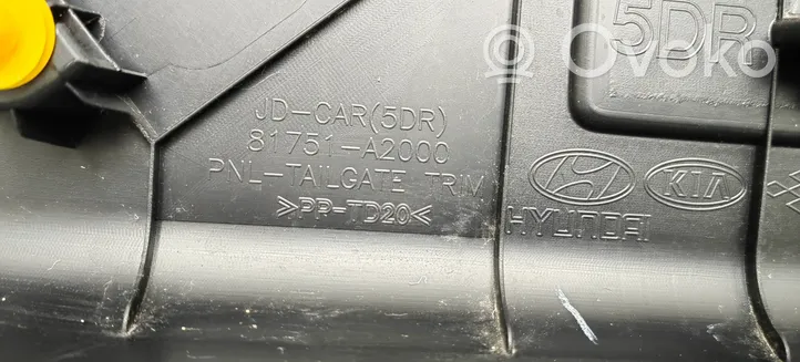 KIA Ceed Kita bagažinės apdailos detalė 81751A2000