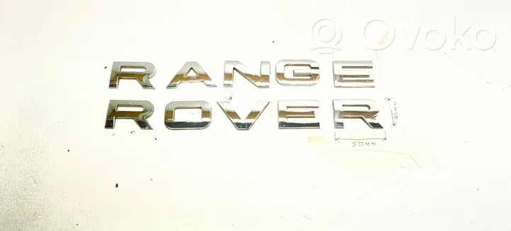 Land Rover Range Rover L322 Logo, emblème de fabricant 