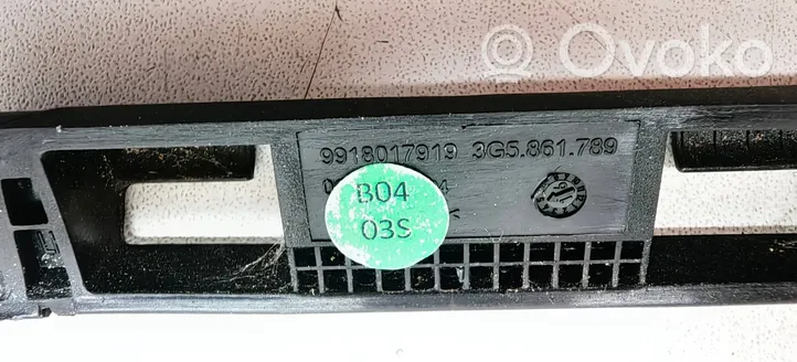 Volkswagen PASSAT B8 Inne elementy wykończeniowe drzwi tylnych 3G5861759