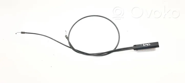 BMW 3 E90 E91 Engine bonnet/hood lock release cable 7184432