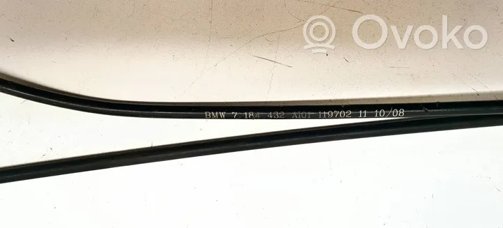 BMW 3 E90 E91 Engine bonnet/hood lock release cable 7184432