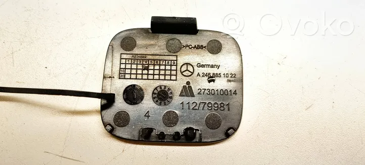 Mercedes-Benz B W246 W242 Takapuskurin hinaussilmukan suojakansi A2468851022