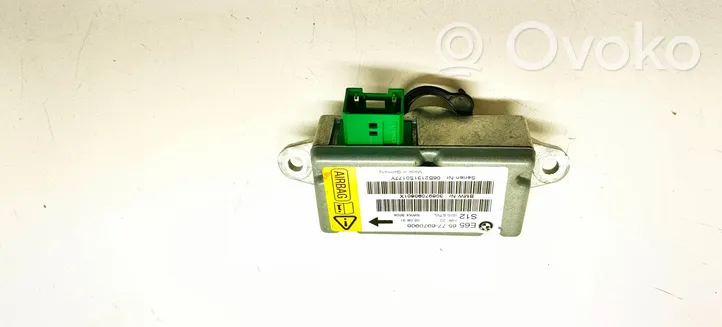 BMW 7 E65 E66 Module de contrôle airbag 65776970906