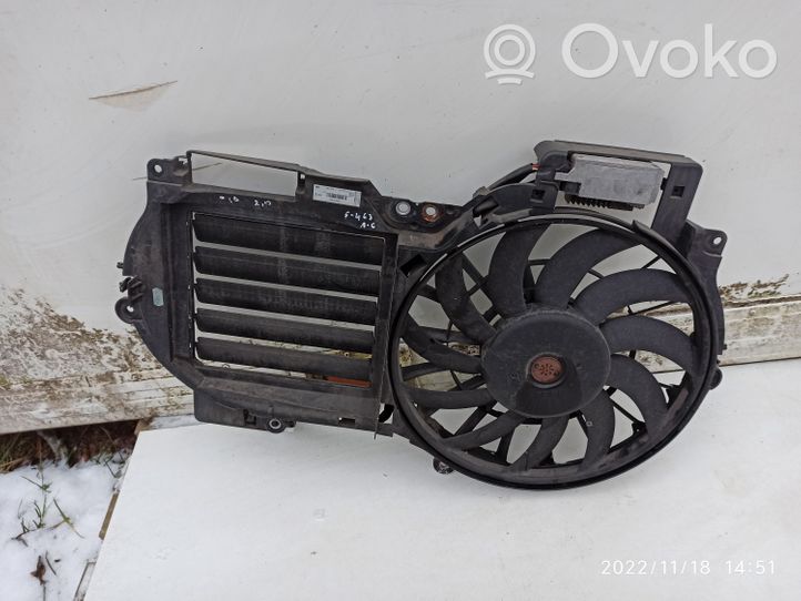 Audi A6 S6 C6 4F Elektrinis radiatorių ventiliatorius 