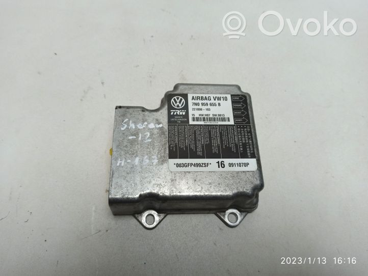 Volkswagen Sharan Airbag control unit/module 