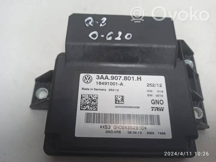 Audi Q3 8U Hand brake control module 
