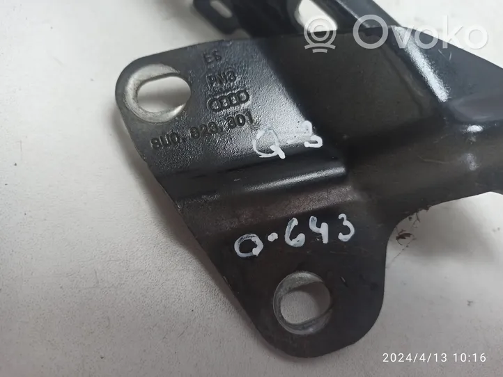 Audi Q3 8U Charnière, capot moteur 