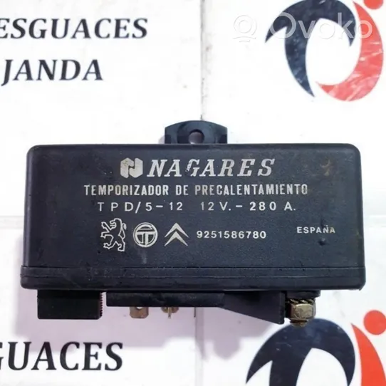 Citroen Berlingo Przekaźnik / Modul układu ogrzewania wstępnego 9251586780