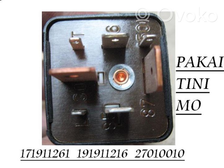 Volkswagen PASSAT B4 Glow plug pre-heat relay 171911261