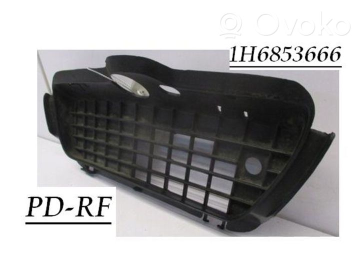 Volkswagen Vento Front bumper lower grill 1H6853666
