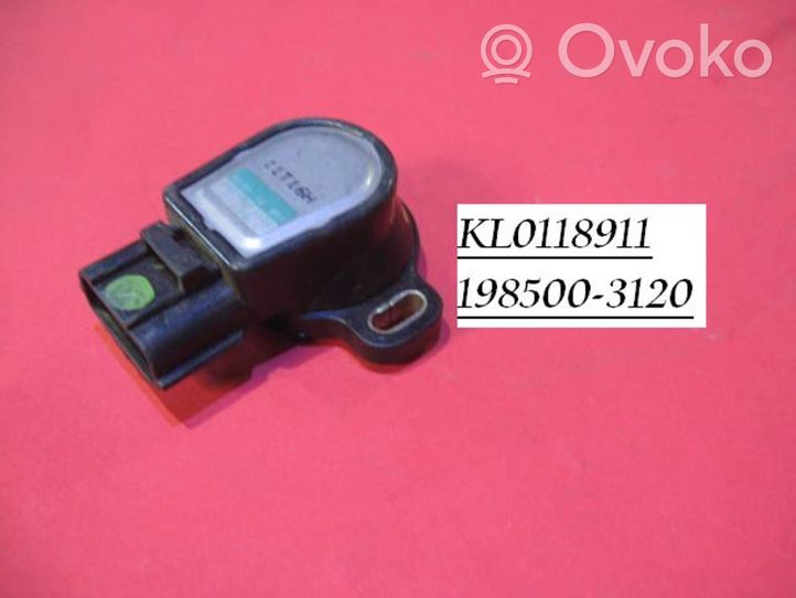 Mazda MX-3 Sensore di posizione della valvola a farfalla KL0118911