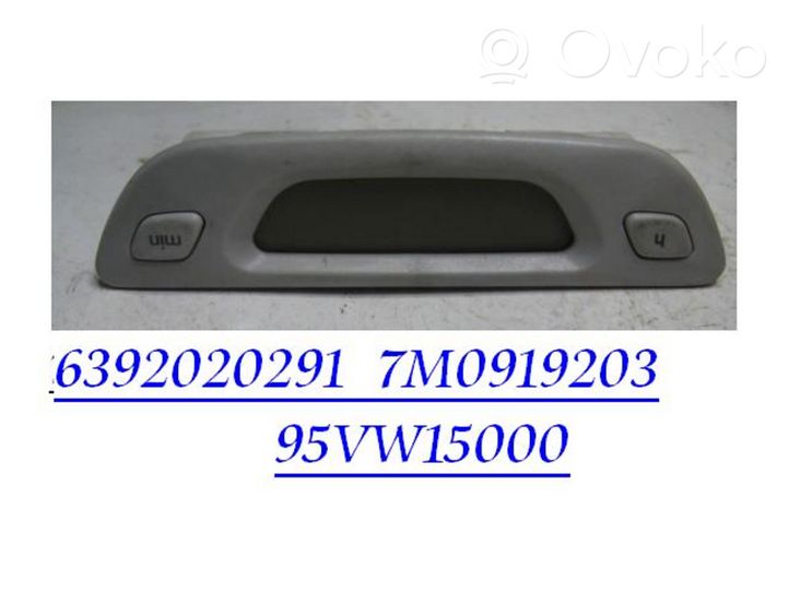 Volkswagen Sharan Monitor / wyświetlacz / ekran 6392020291