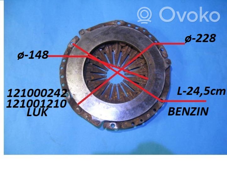 Audi 80 90 S2 B4 Płyta dociskowa sprzęgła 121000242