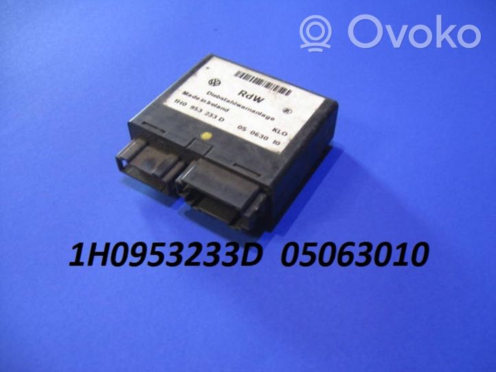 Volkswagen Golf III Alarm control unit/module 1H0953233D