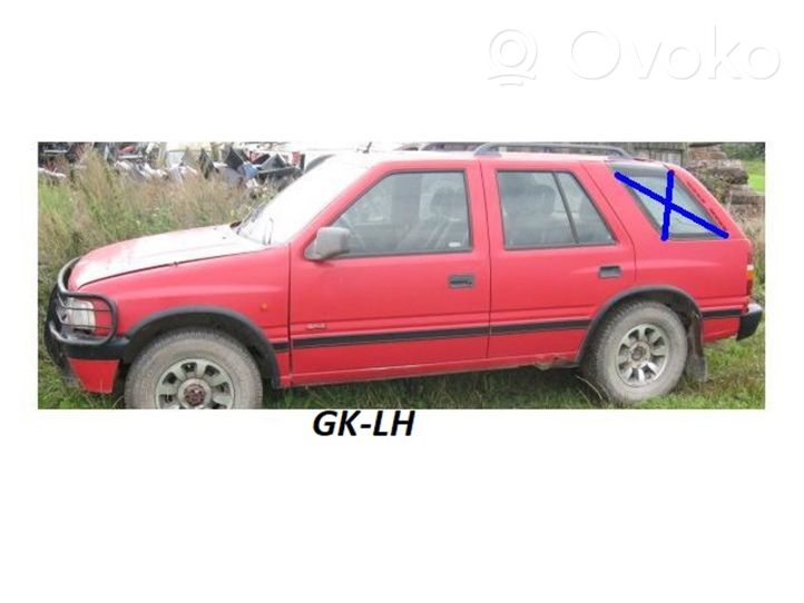 Opel Frontera A Galinis šoninis kėbulo stiklas E143R00128