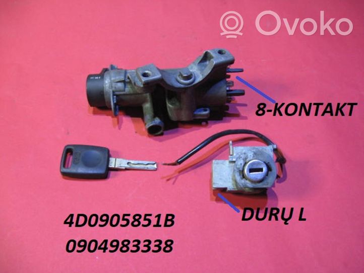 Audi A4 S4 B5 8D Užvedimo spynelė 4D0905851B