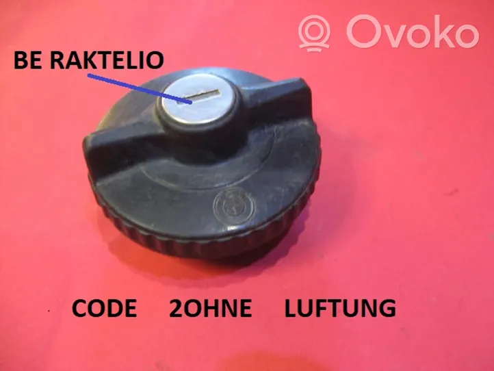 BMW 7 E38 Tappo del serbatoio del carburante 2OHNELUFTUNG