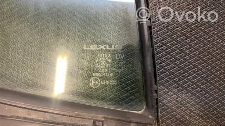 Lexus ES 300h Ventanilla de ventilación de la puerta trasera 6818833070