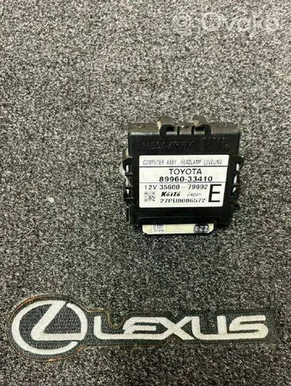 Lexus ES 300h Bouton commande réglage hauteur de phares 8996033410