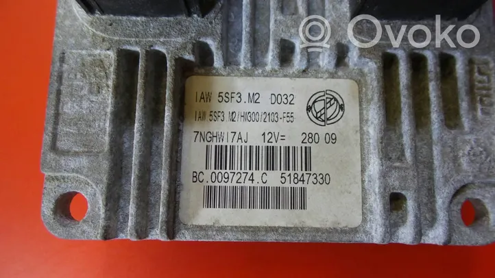 Fiat Grande Punto Sterownik / Moduł ECU 