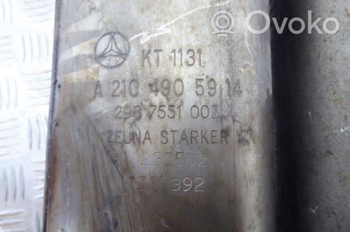 Mercedes-Benz C W204 Filtr cząstek stałych Katalizator / FAP / DPF 