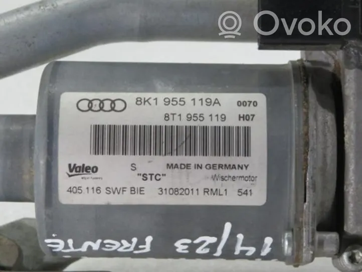 Audi A4 S4 B8 8K Pyyhkimen moottori 