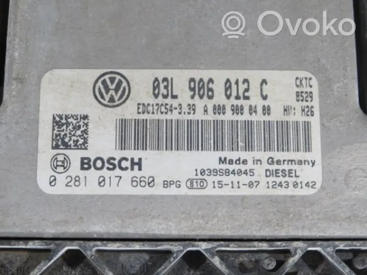 Volkswagen Crafter Calculateur moteur ECU 