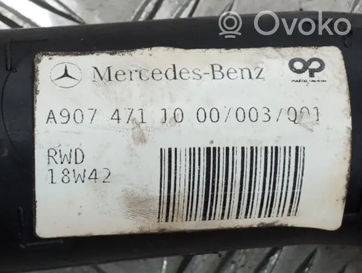 Mercedes-Benz Sprinter W907 W910 Kraftstoff-Ausgleichsbehälter 