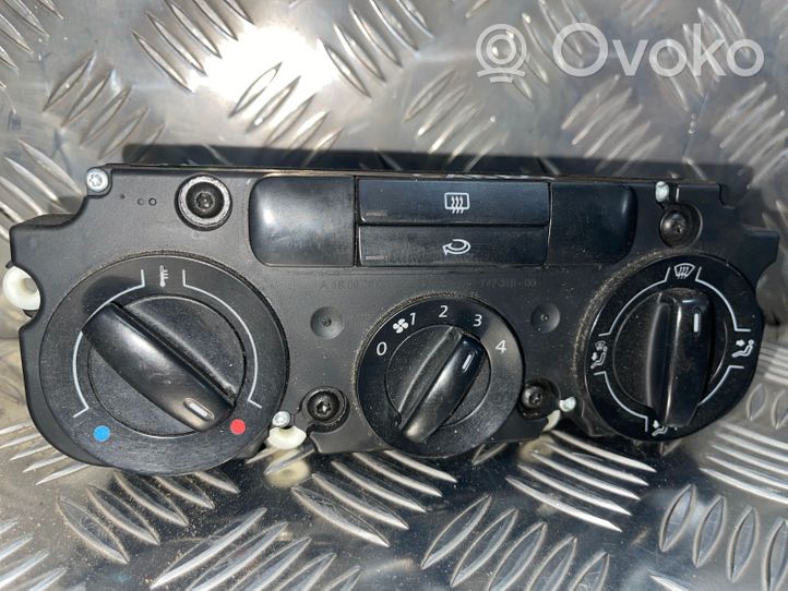 Volkswagen Caddy Ilmastointi-/lämmityslaitteen säätimen kehys A180906